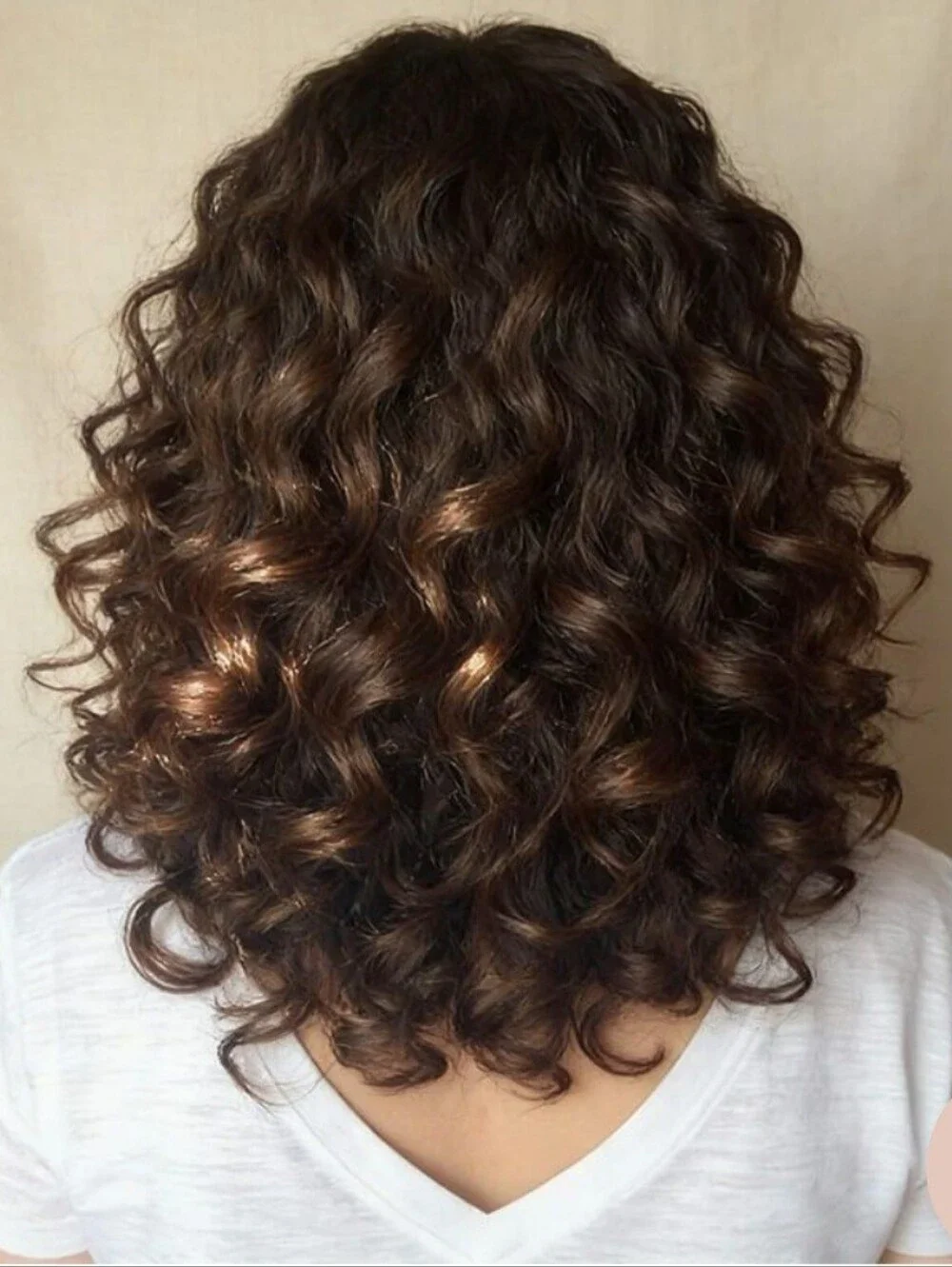 Natural Deep Brown Curly Women’s Hairpiece- 100% Human Hair - idefinewig